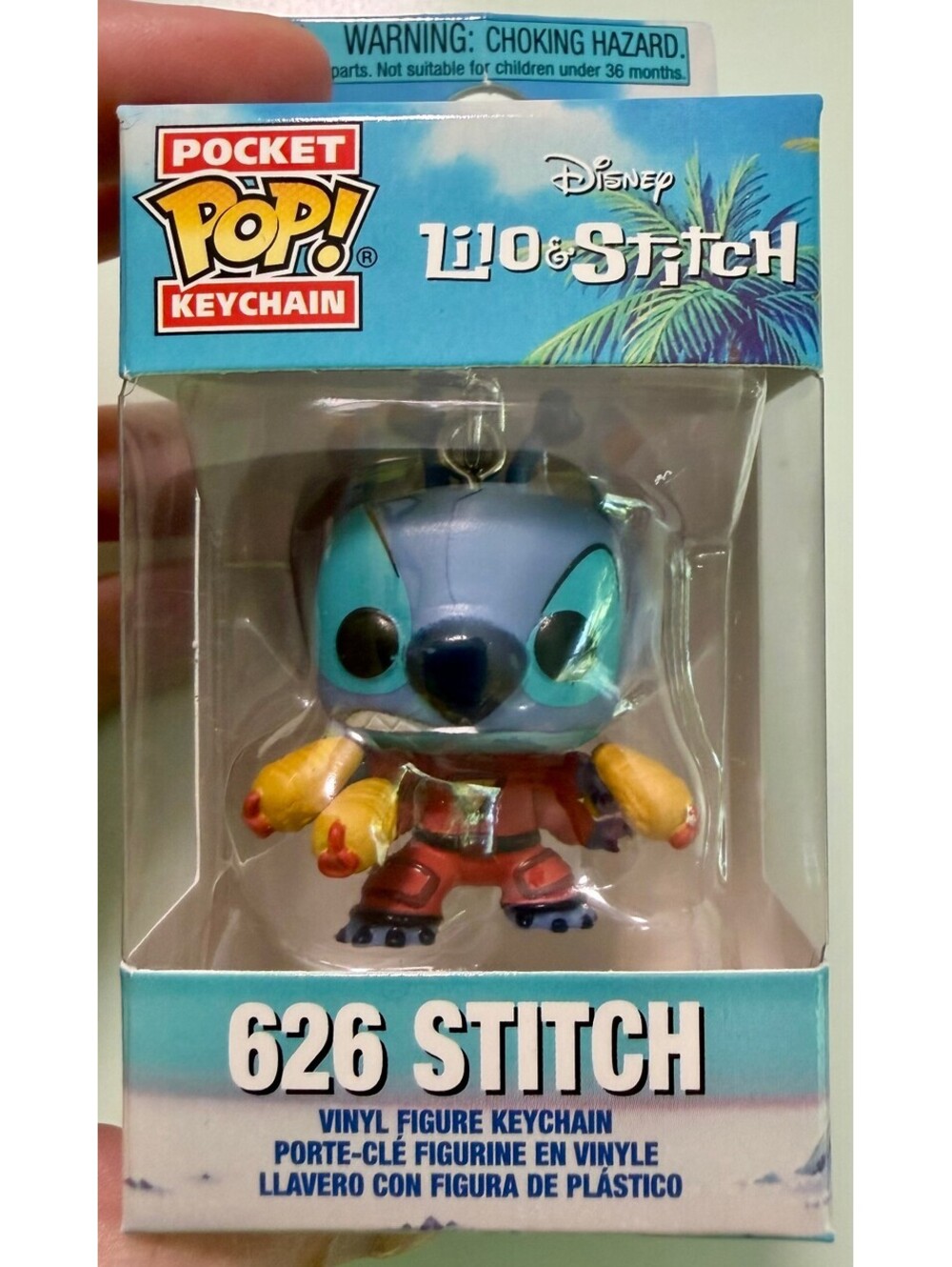 Funko Pocket Pop Keychain 626 STITCH Disney Lilo & Stitch Alien Spacesuit NIB